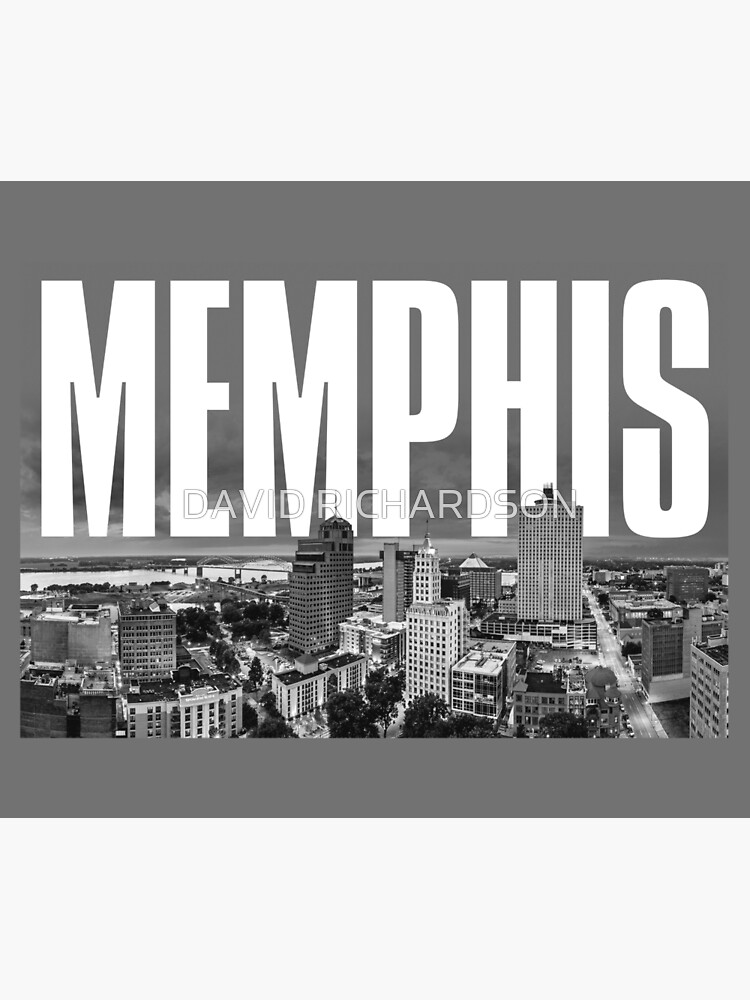 Disover Memphis Cityscape Tapestry