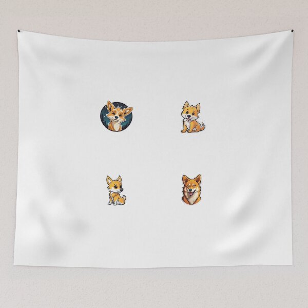 Item preview, Cute Dingo Dog Pack designed and sold by Inspirationmotivation.