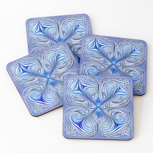 Item preview, Blue Sapphire Art Print designed and sold by Paw's Arts.