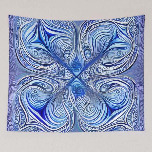 Item preview, Blue Sapphire Art Print designed and sold by Paw's Arts.