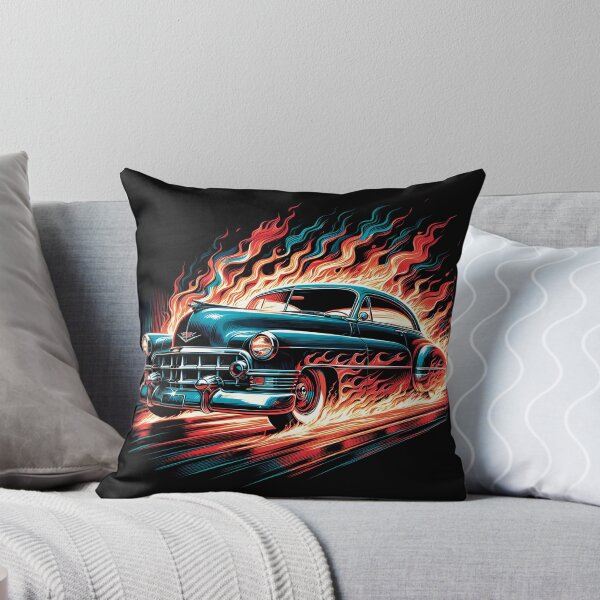 Item preview, Cadillac 1949 Coupe Sedanette - Pillow designed and sold by PrintyArts.
