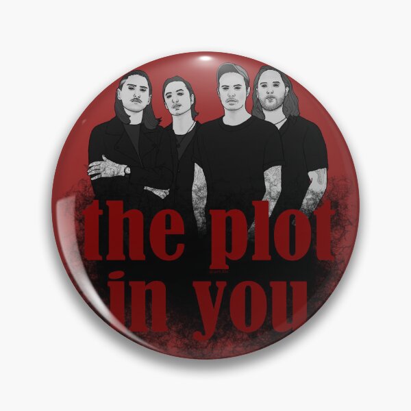 Item preview, The Plot In You Band Artwork Mirrored Red designed and sold by art4lo.