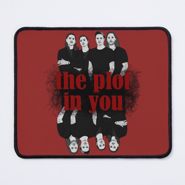 Item preview, The Plot In You Band Artwork Mirrored Red designed and sold by art4lo.
