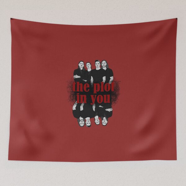 Item preview, The Plot In You Band Artwork Mirrored Red designed and sold by art4lo.