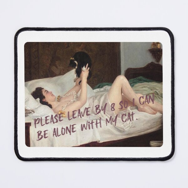 Item preview, I need to be alone with my cat designed and sold by Han S..