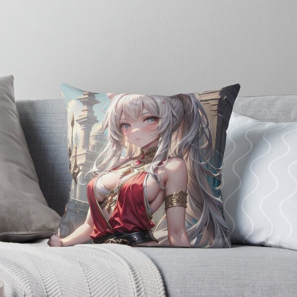 Item preview, Anime princess portrait in a fantasy world art designed and sold by TheArtistOf2022.