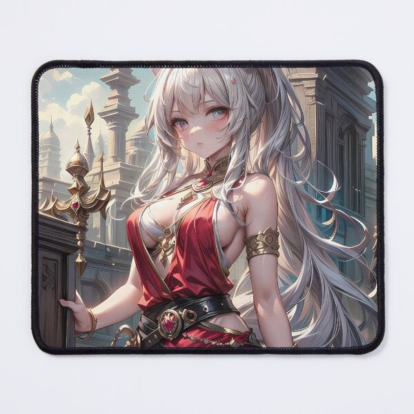Item preview, Anime princess portrait in a fantasy world art designed and sold by TheArtistOf2022.