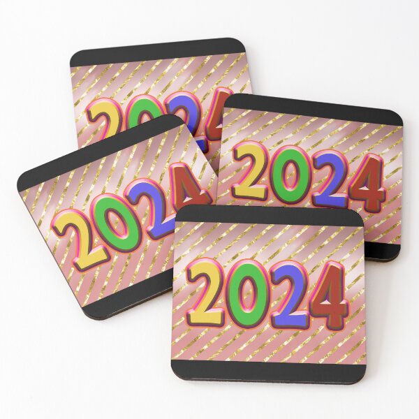 Item preview,  2024 Happy New Year Retro  designed and sold by Bukhisz.