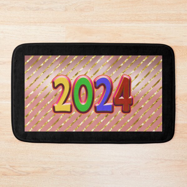 Item preview,  2024 Happy New Year Retro  designed and sold by Bukhisz.