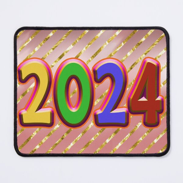Item preview, 2024 Happy New Year Retro designed and sold by Bukhisz.