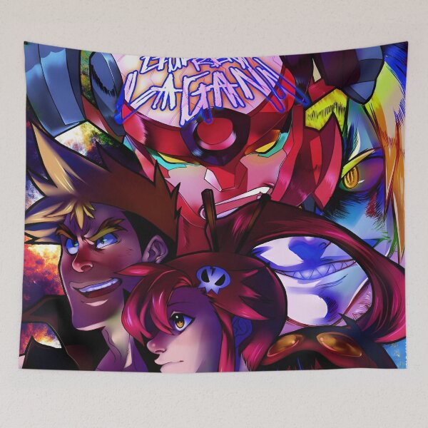 Item preview, Gurren lagann - All in One designed and sold by KeyDesignDecor.