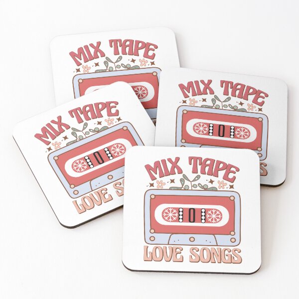 Item preview, mix tape love songs cute pink design designed and sold by chameleon-crook.