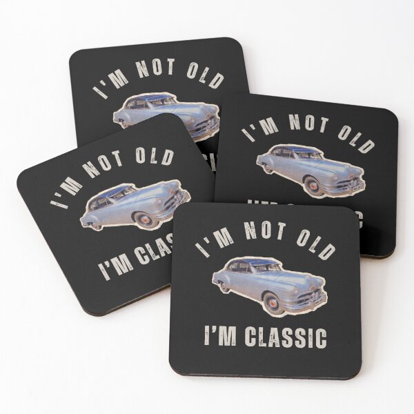 Aperçu de l'œuvre I'm Not Old I'm Classic Funny Car Lover Vintage créée et vendue par ZACK ART.