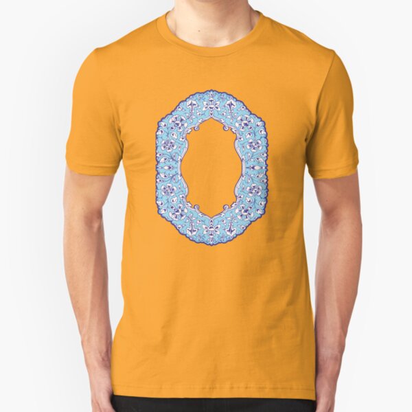 Ornaments Illumination Design Vector file Slim Fit T-Shirt
