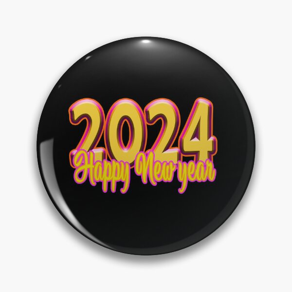 Item preview,  2024 Happy New Year Retro  designed and sold by Bukhisz.
