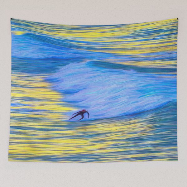 Item preview, Newquay Surfer Art designed and sold by Londonimages.