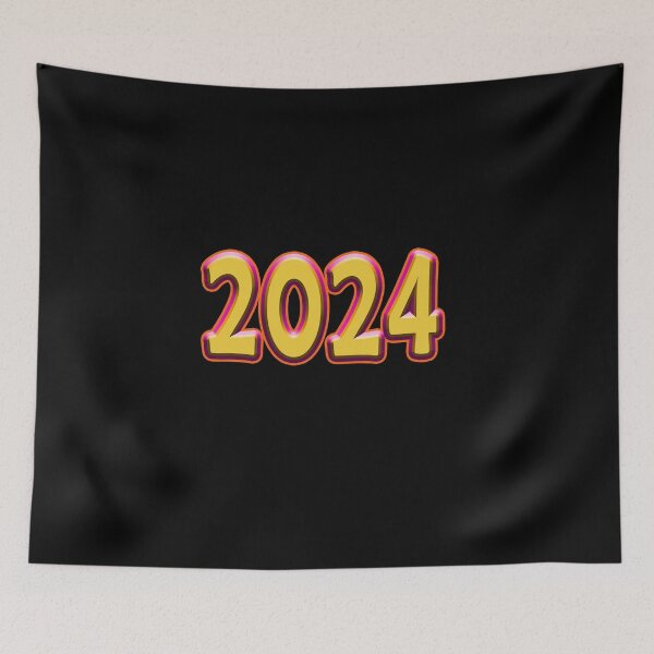 Item preview, 2024 Happy New Year Retro  designed and sold by Bukhisz.