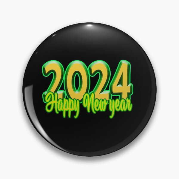 Item preview, 2024 Happy New Year Retro  designed and sold by Bukhisz.