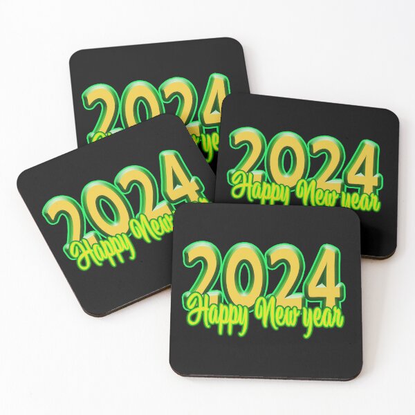 Item preview, 2024 Happy New Year Retro  designed and sold by Bukhisz.