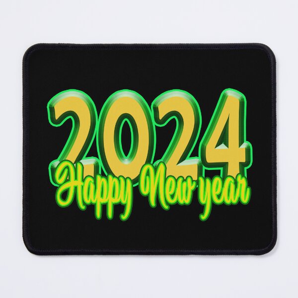 Item preview, 2024 Happy New Year Retro designed and sold by Bukhisz.