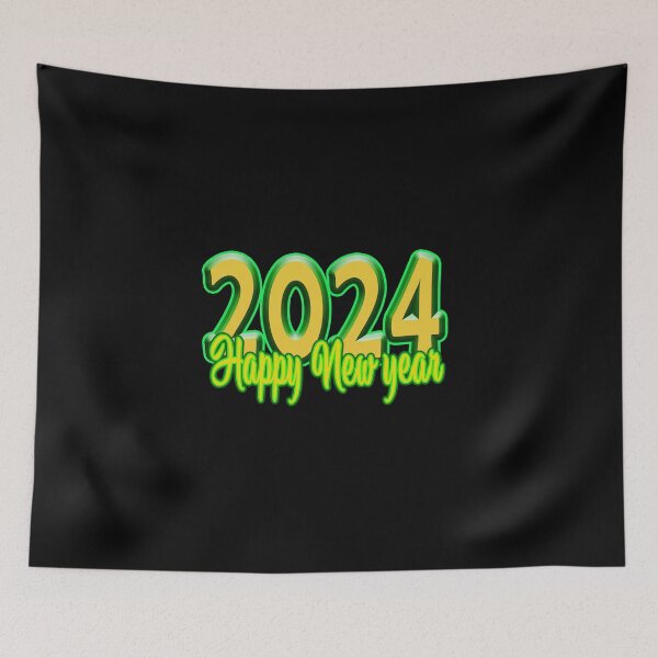 Item preview, 2024 Happy New Year Retro  designed and sold by Bukhisz.