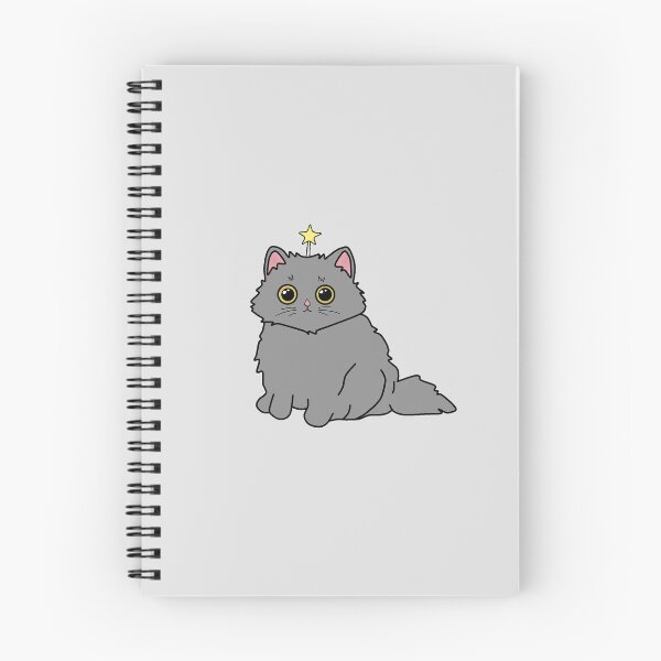 Item preview, Catsmas! Christmas Cat Star- gray designed and sold by Roceline.