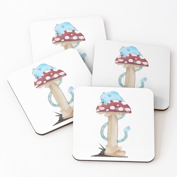 Item preview, Mouse Fairy on a Mushroom designed and sold by DuckhatsMcGee.