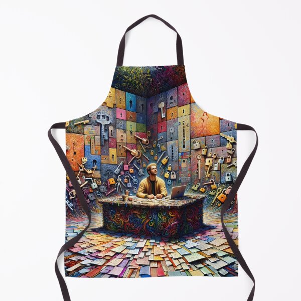 Item preview, Secure Your Ideas: The Key-Lock Mural designed and sold by RevGens.