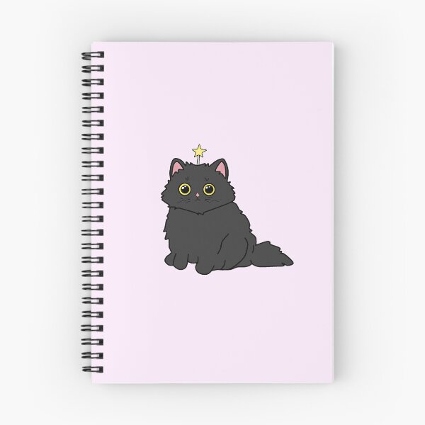 Item preview, Catsmas! Christmas Cat Star- black designed and sold by Roceline.