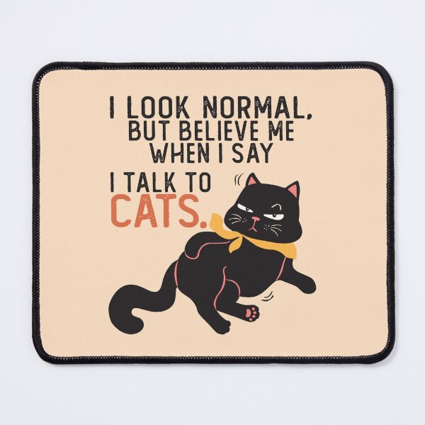 Item preview, I talk to cats - Cat Lover designed and sold by LazyCaat.