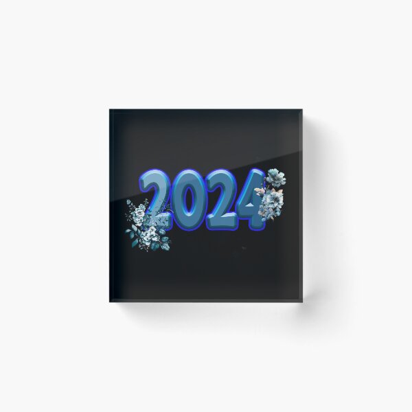Item preview, 2024 Happy New Year Retro  designed and sold by Bukhisz.