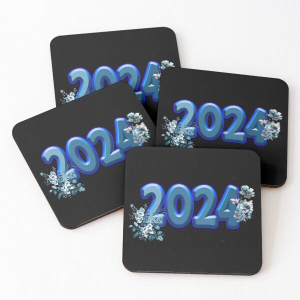 Item preview, 2024 Happy New Year Retro  designed and sold by Bukhisz.