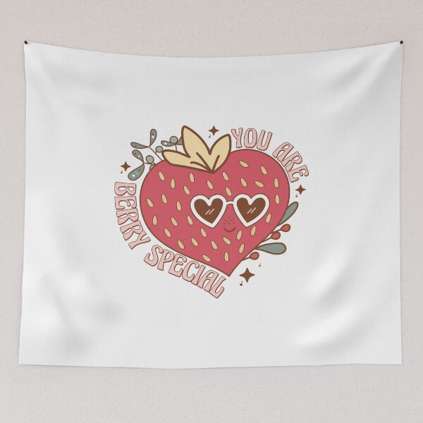 Item preview, you are berry special, strawberry pun  designed and sold by chameleon-crook.