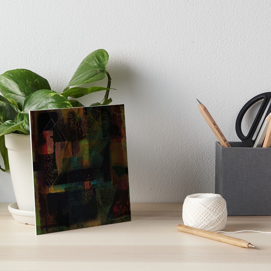 Item preview, Art Board Print designed and sold by Rosh.