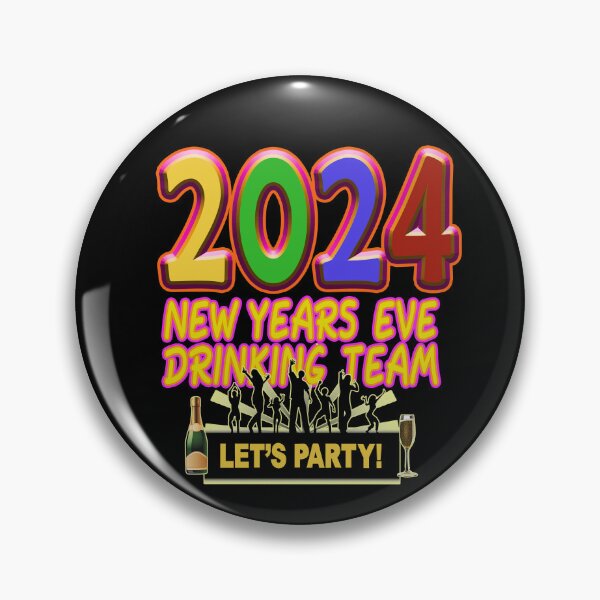 Item preview, 2024 Happy New Year Retro  designed and sold by Bukhisz.