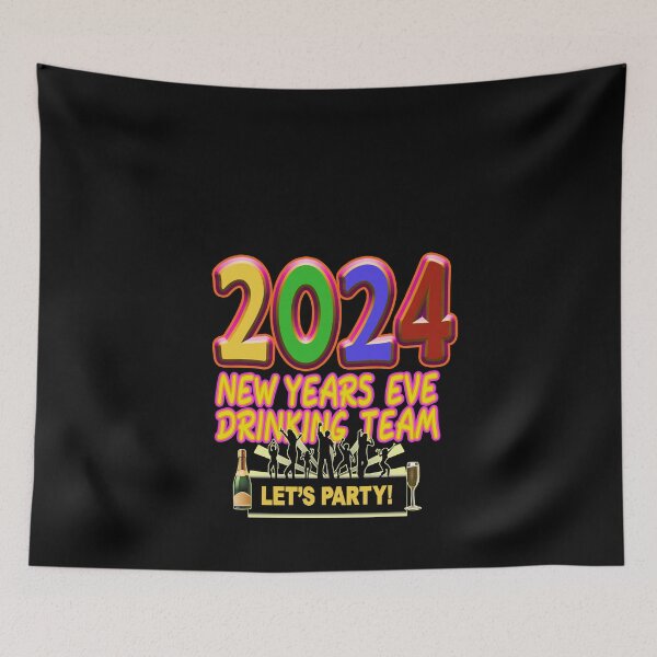 Item preview, 2024 Happy New Year Retro  designed and sold by Bukhisz.