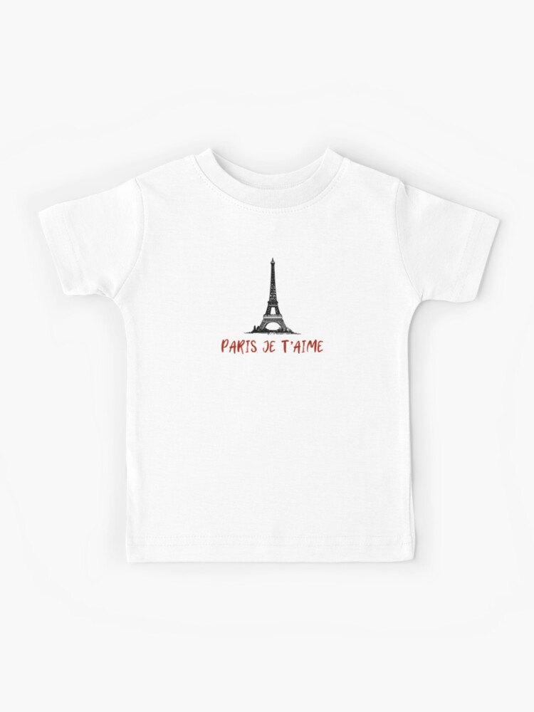Paris, Je t'aime Kids T-Shirt