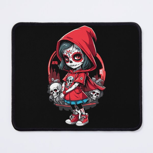 Item preview, Cute Hooded Sugar Skull Girl designed and sold by A78-Designs.