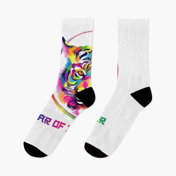 Item preview, Colorful Tie Dye Tiger Face Happy New Year Of The Tiger 2024 designed and sold by Miumed.