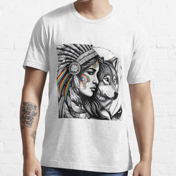 Item preview, "Tribulations of a Wolf: In the Heart of the Indigenous Land" designed and sold by Bestyohandry.