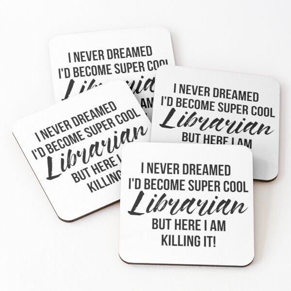 Item preview, Super Cool Librarian designed and sold by Renware.