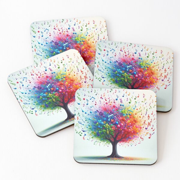 Item preview, Sound tree 2 - colorfull background designed and sold by IdeasStudio.