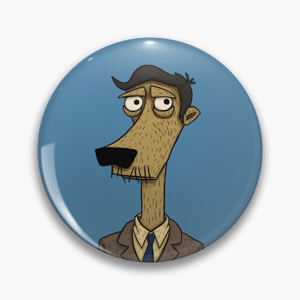 Item preview, Playful Human-Like Dog Cartoon Illustration (No. 25) designed and sold by Daniel Reyes.