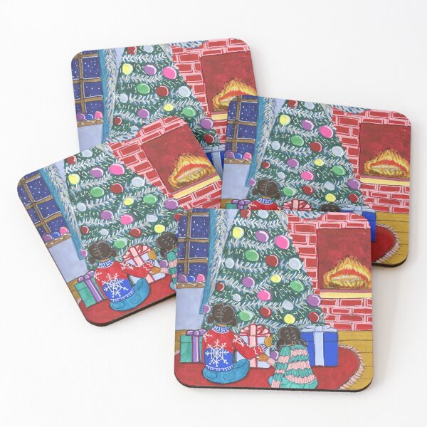 Item preview, Girls at Christmas designed and sold by gatadelafuente.