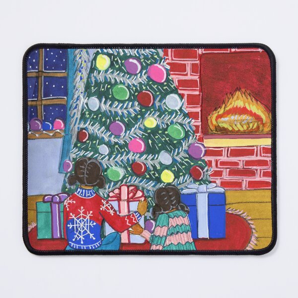 Item preview, Girls at Christmas designed and sold by gatadelafuente.