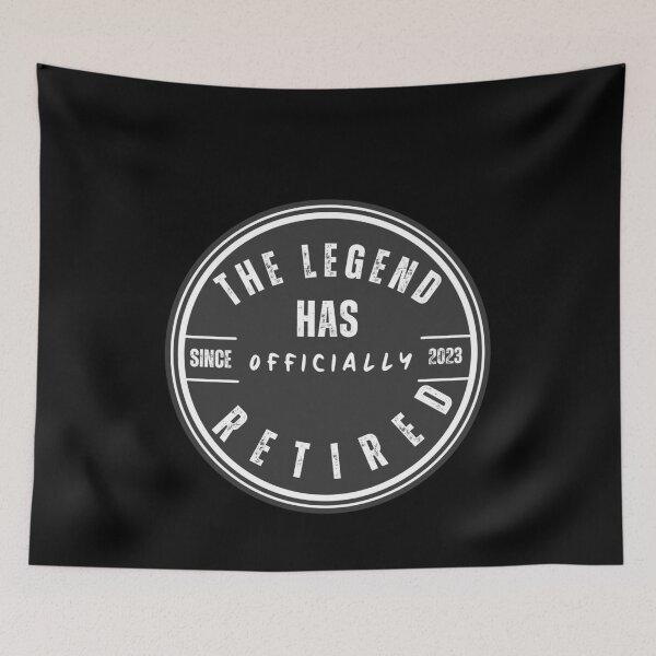 Item preview, Copy of The Legend Has Retired  designed and sold by zakibenj.