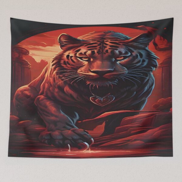 Item preview, Fierce Tiger designed and sold by ArtTechSphere.