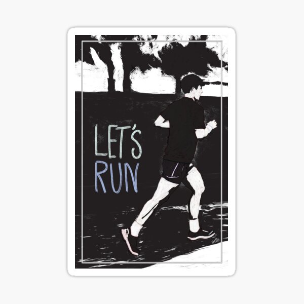 Running Sticker