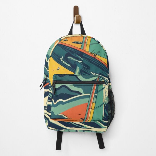 Item preview, Hydroplane against the sunset background designed and sold by LuckyFamily.