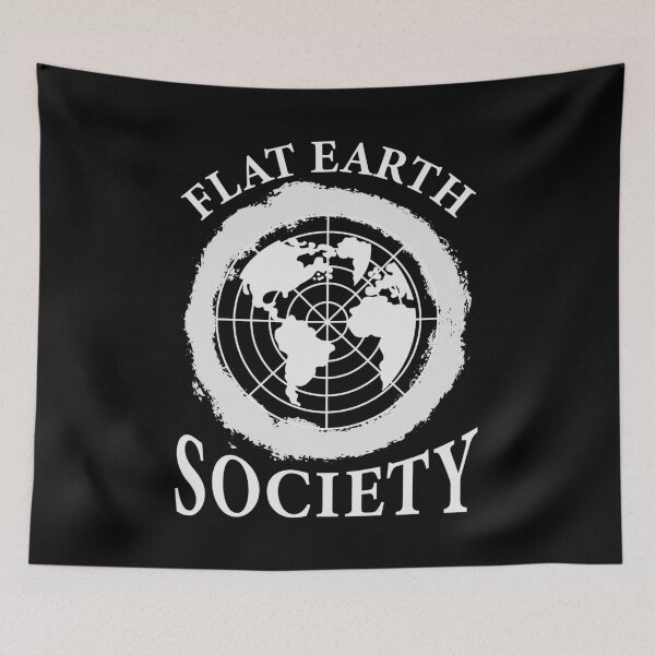 Item preview, Flat Earth Society Flat Earther designed and sold by TexasMerch.